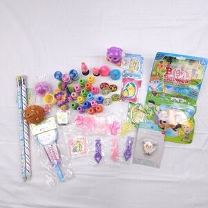 Giant Assortment Of Colorful Kids Easter Basket Stuffers